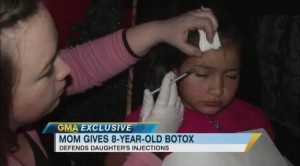 A 8 éves Britney botox kezelést kap